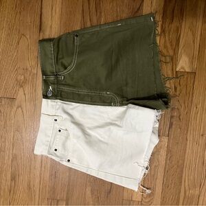 Olive and Cream Women’s Shorts